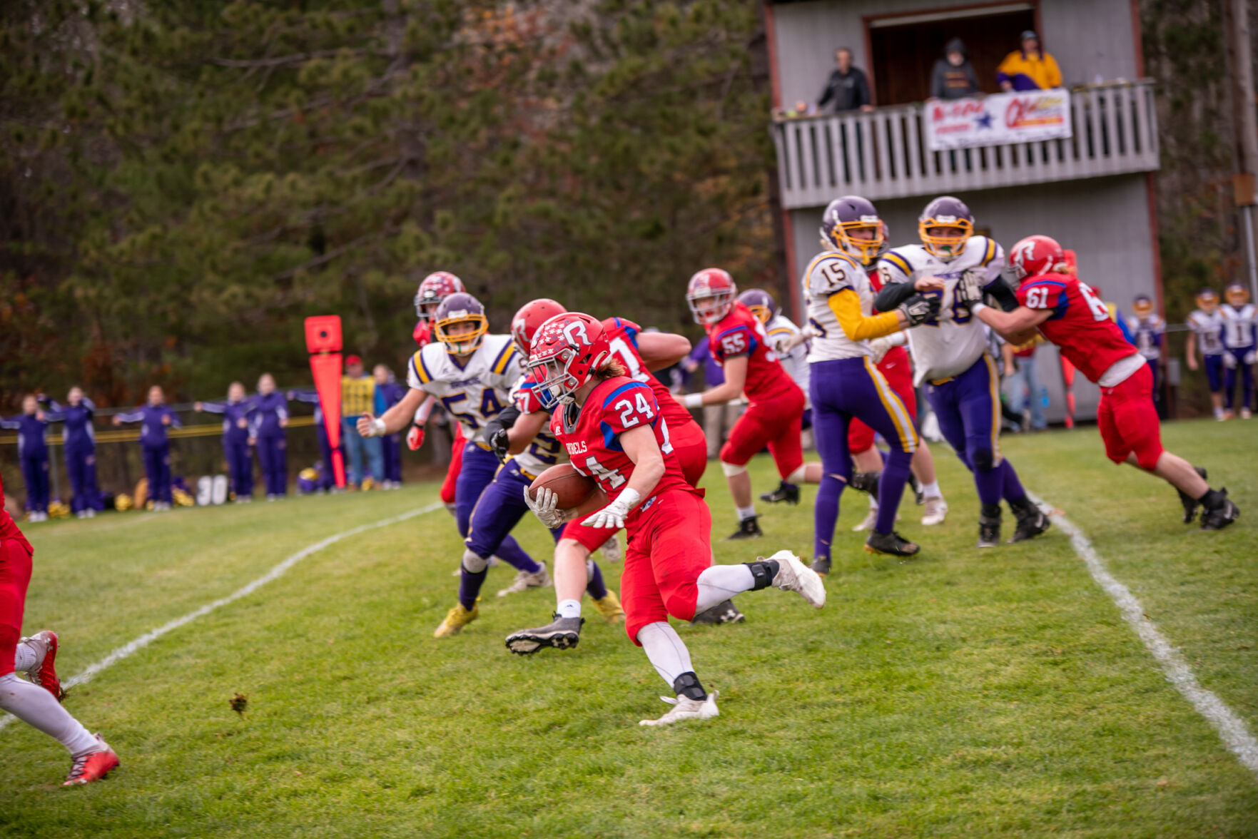 Jackson Thompson scores four